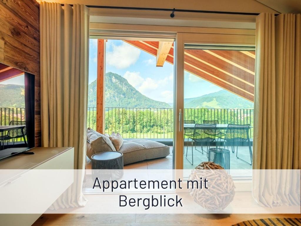 Hoimat Pfronten - Luxusappartements mit Sauna und Bergblick - Apartment Mit 2 Schlafzimmern Und Bergblick