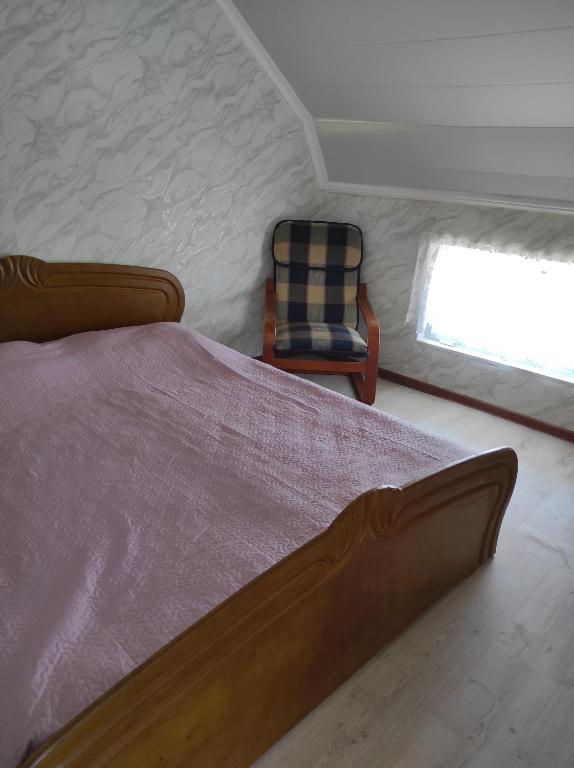 Postel nebo postele na pokoji v ubytování Guest house Family