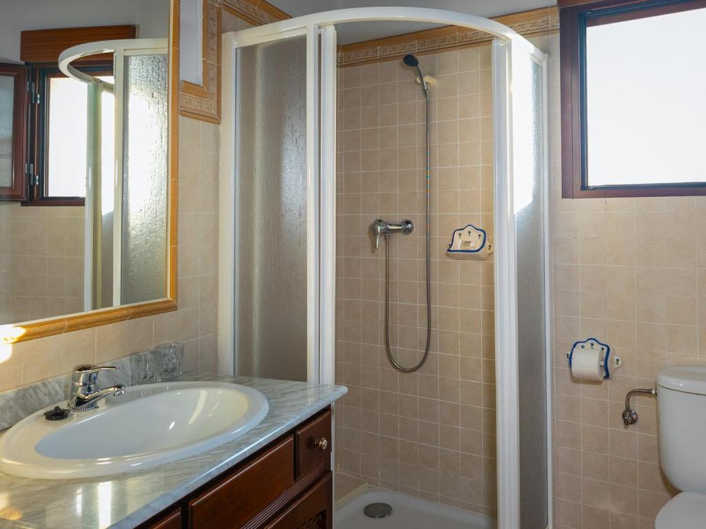 Kúpeľňa v ubytovaní Casa Rural Tia Tomasa