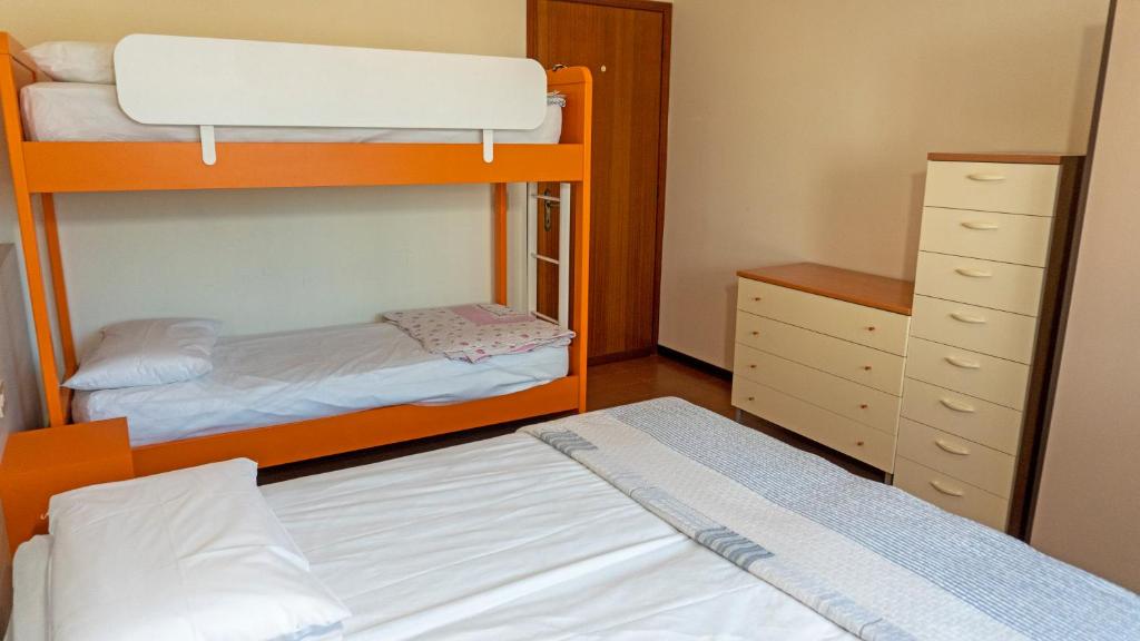 Postel nebo postele na pokoji v ubytování K/3