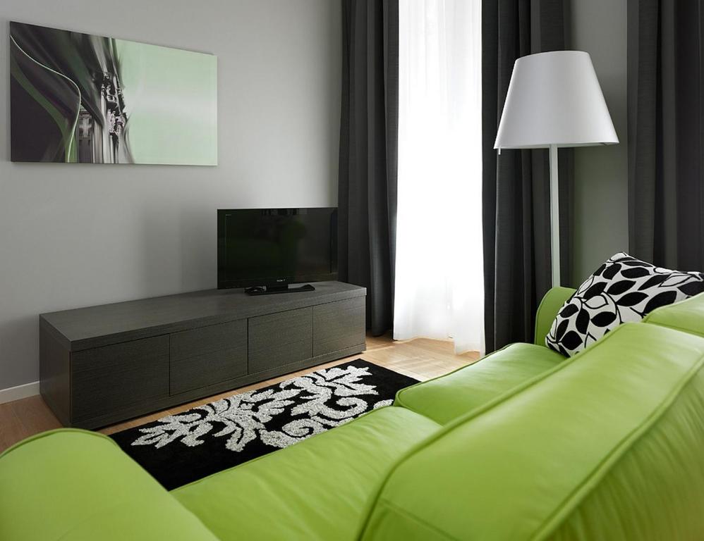 TV a/nebo společenská místnost v ubytování Palace Suite
