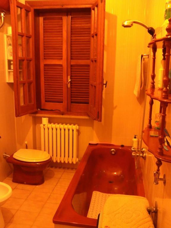 Koupelna v ubytování B&B Tio Pepe