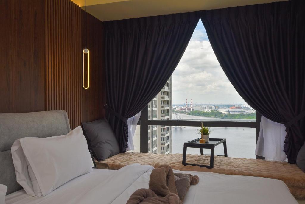 R&F Princess Cove by Nest Home at Johor Bahru - Appartement 2 Chambres Avec Balcon Et Vue Sur Mer