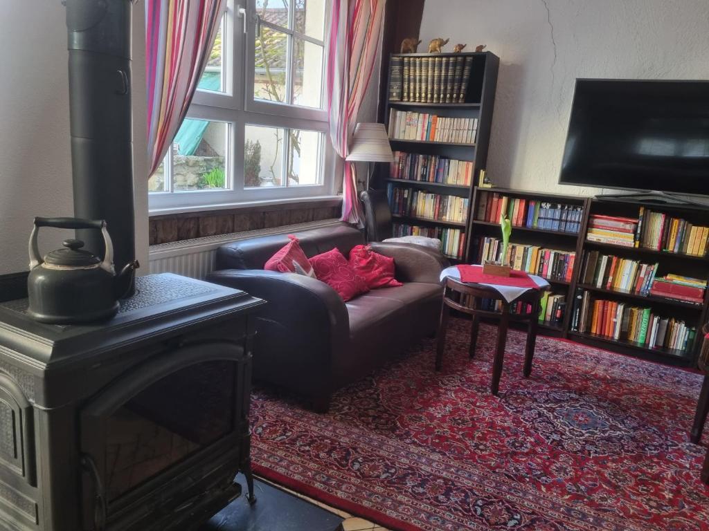 Posezení v ubytování Hotel Herberge zur Traube