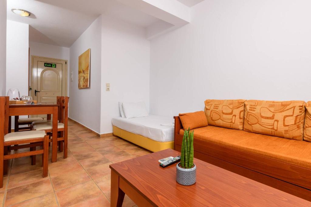 Posezení v ubytování Villa Roxani