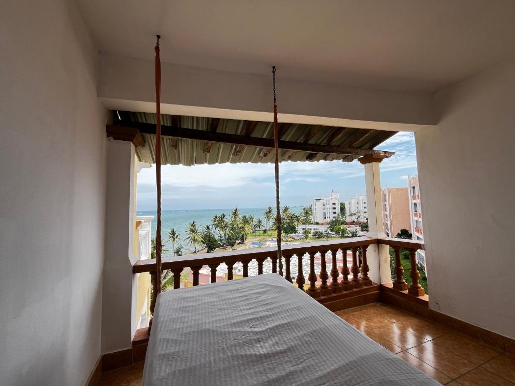 Balkón nebo terasa v ubytování Mvuli mvuli Beachfront Stays
