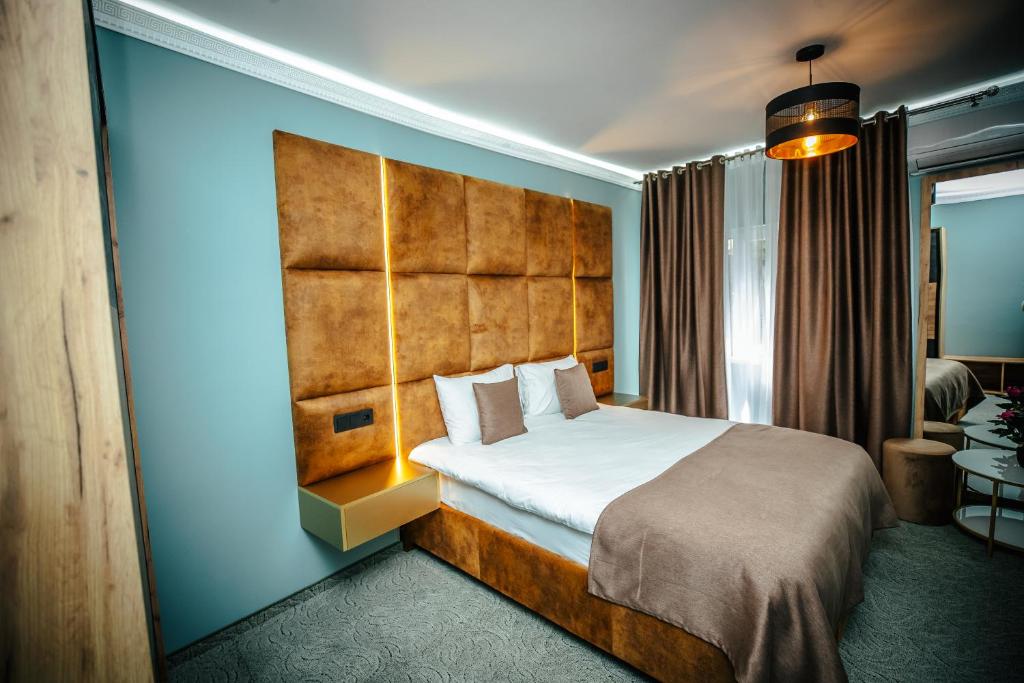 Postel nebo postele na pokoji v ubytování Fit Residence II