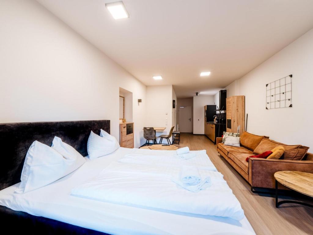 Postel nebo postele na pokoji v ubytování Clofers Relax Residences Rattendorf