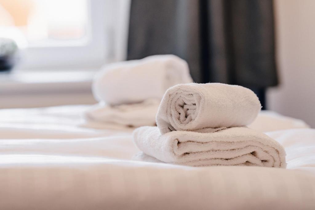 Postel nebo postele na pokoji v ubytování Clofers Relax Residences Rattendorf