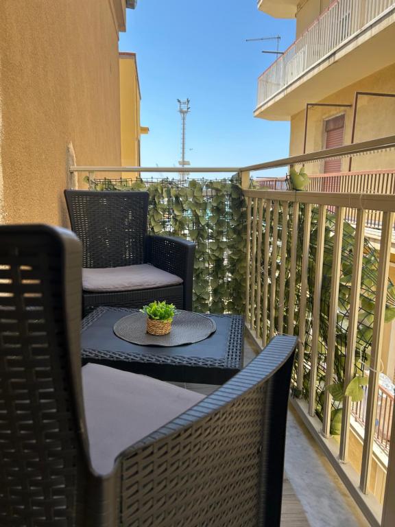 Balkón nebo terasa v ubytování B&b regina del porto