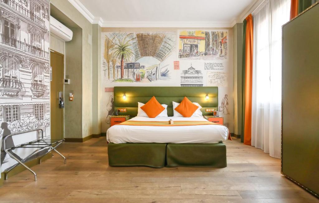 Letto o letti in una camera di Nice Excelsior Centre ville by HappyCulture