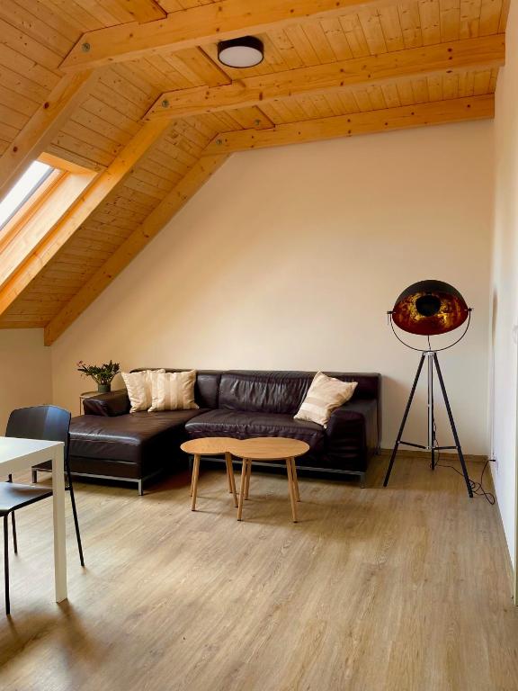Posezení v ubytování Apartmány Hrachov