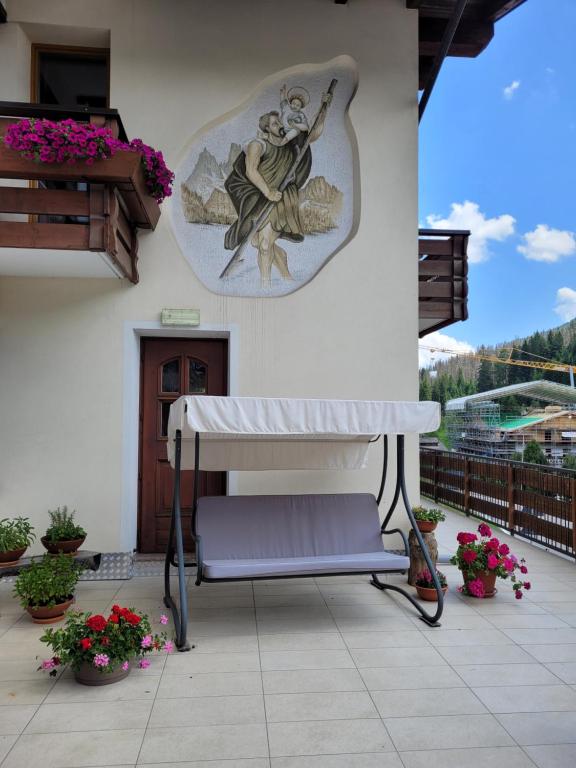 Balkón nebo terasa v ubytování Hotel Garni Royal