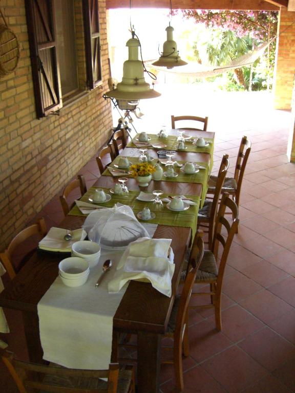 Restaurace v ubytování B&B Lieti Colli