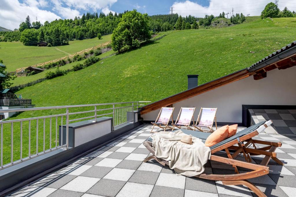 Zahrada ubytování Gästehaus Hochstaffl