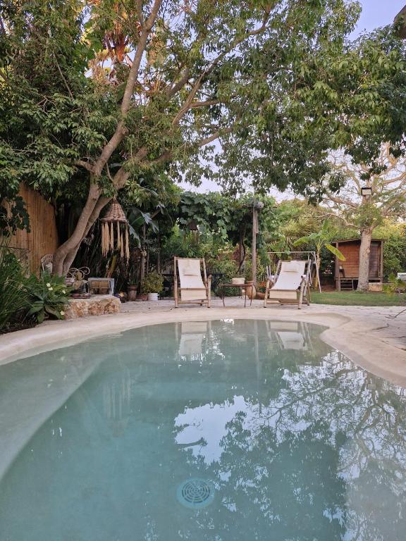 Gallery image of Mediterranean house with a pool, 10 min from sea in ‘En Ayyala