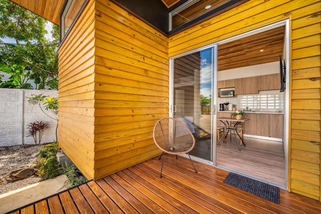 Patio nebo venkovní prostory v ubytování Macondo Ecolodge Apt 1 - Heliconia