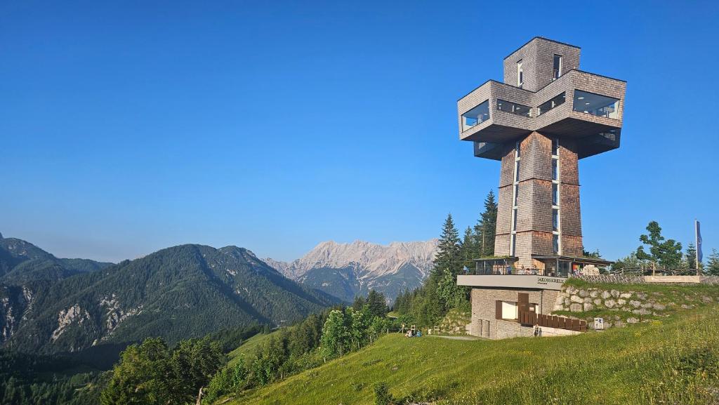 Nespecifikovaný výhled na hory nebo výhled na hory při pohledu z apartmánu