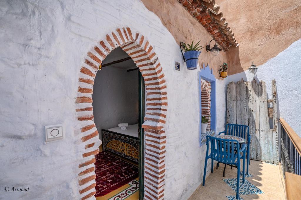 Balkon lub taras w obiekcie Riad ALHAMBRA