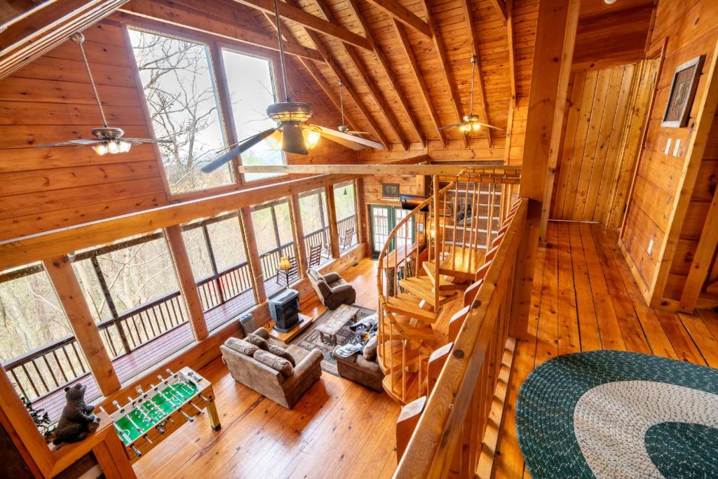 Posezení v ubytování Mountain Memories 2 By Avada Properties