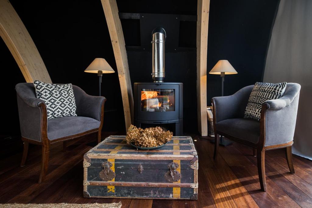 Fotografija v galeriji nastanitve Luxury Glamping Room8 a private hideaway from Brussels v mestu Huldenberg