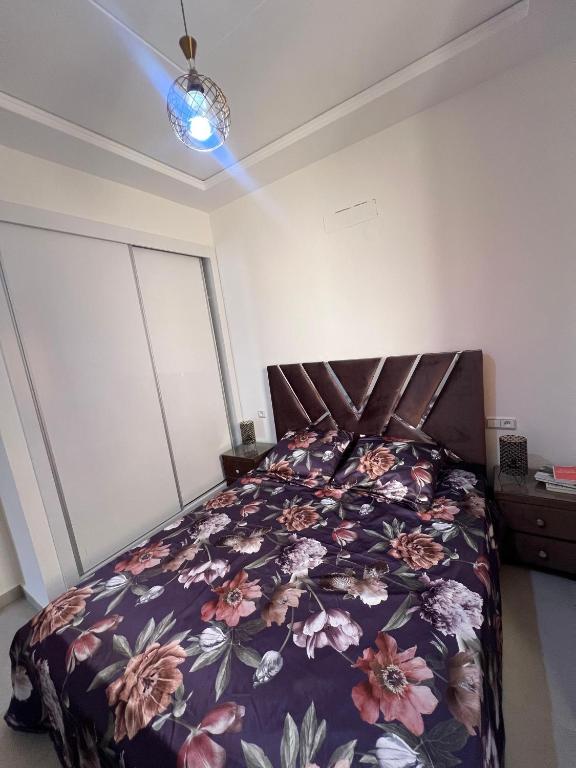 Postel nebo postele na pokoji v ubytování Appartement Irena neuf à 5 min de la plage