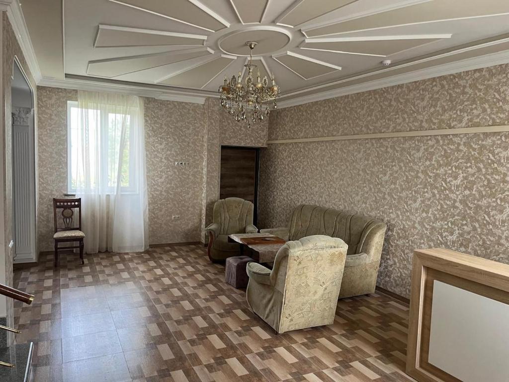 Posezení v ubytování LyuArt Hotel
