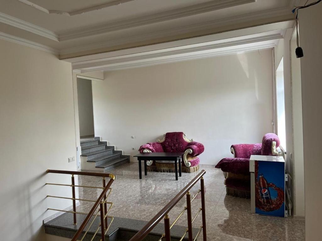 Posezení v ubytování LyuArt Hotel