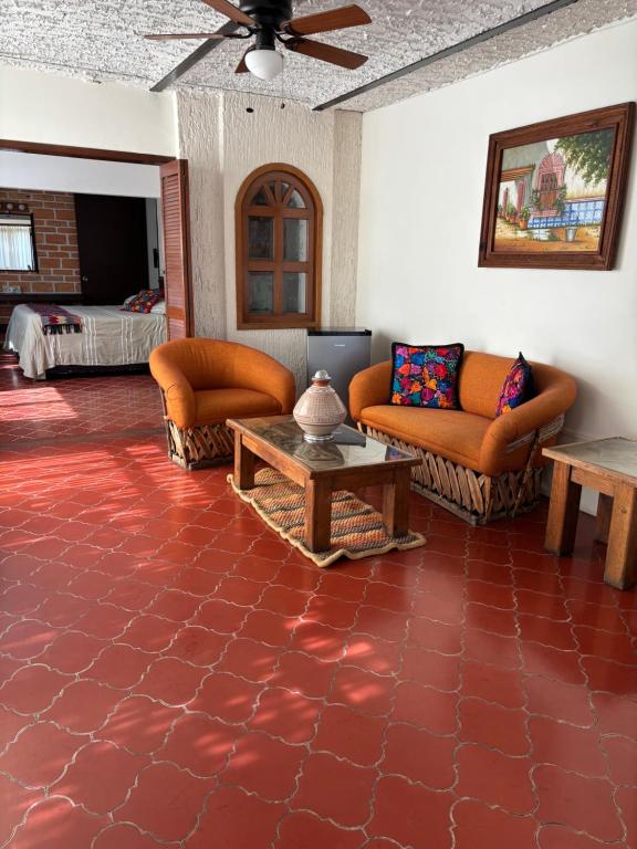 Posezení v ubytování Quinta Don Jose Boutique Hotel