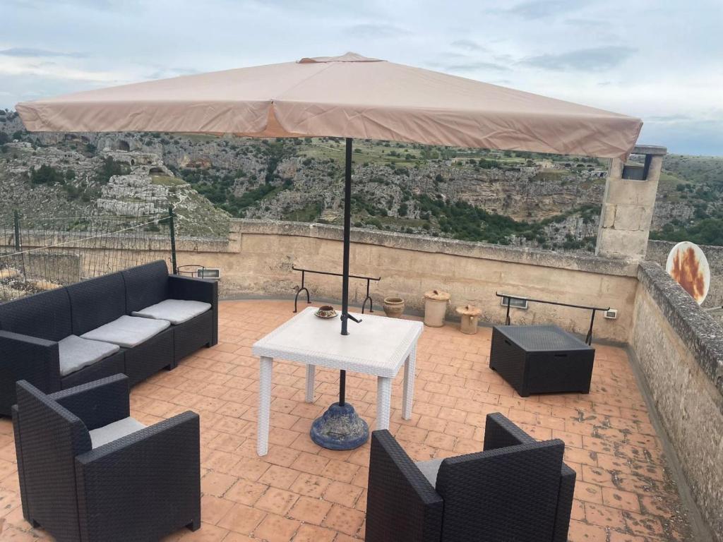 Posezení v ubytování Dimora La Gravina