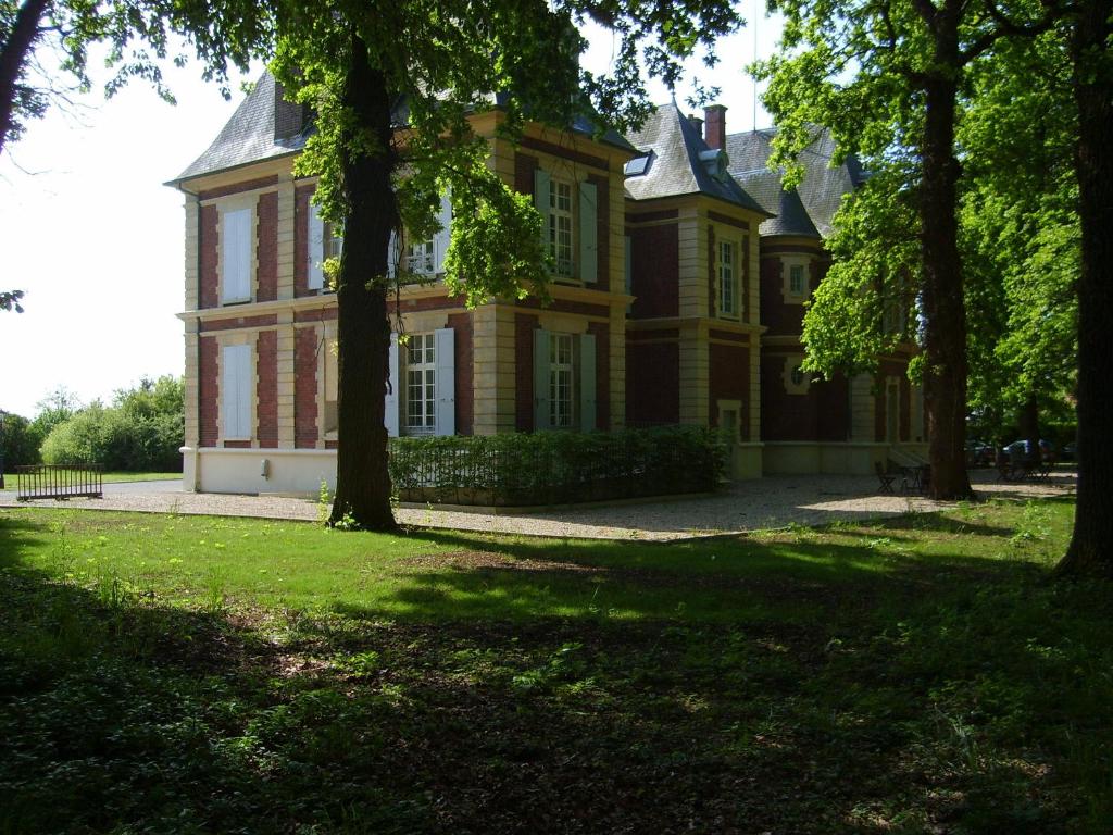 Zahrada ubytování Hôtel Château de l'Hermitage