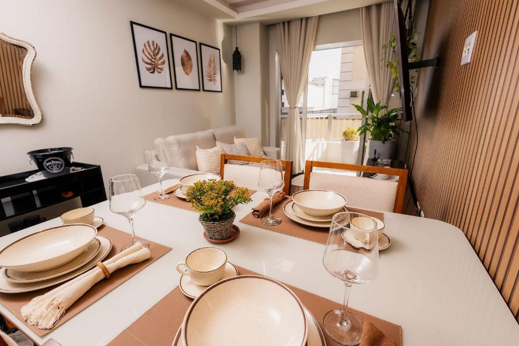 Khu vực ghế ngồi tại Parque Prime - Em frente ao Parque das Águas (!)