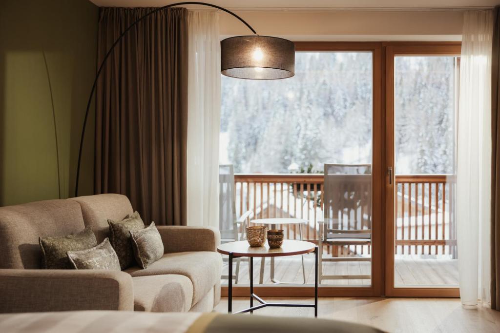 Posezení v ubytování Hotel Diamant