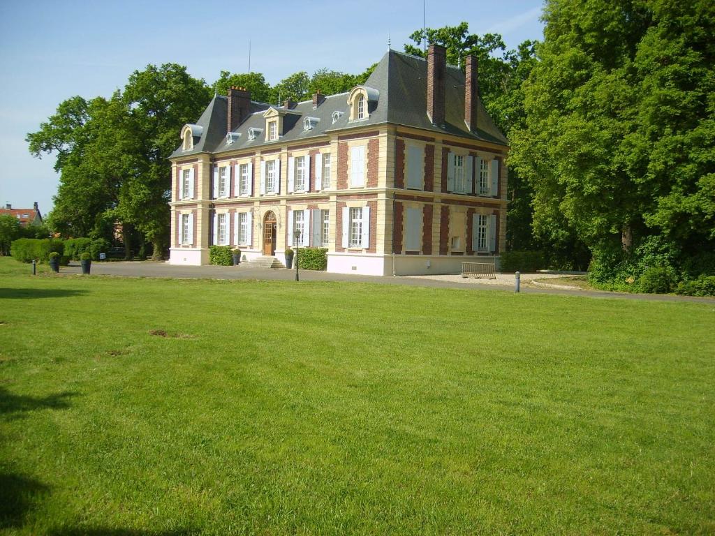 Zahrada ubytování Hôtel Château de l'Hermitage
