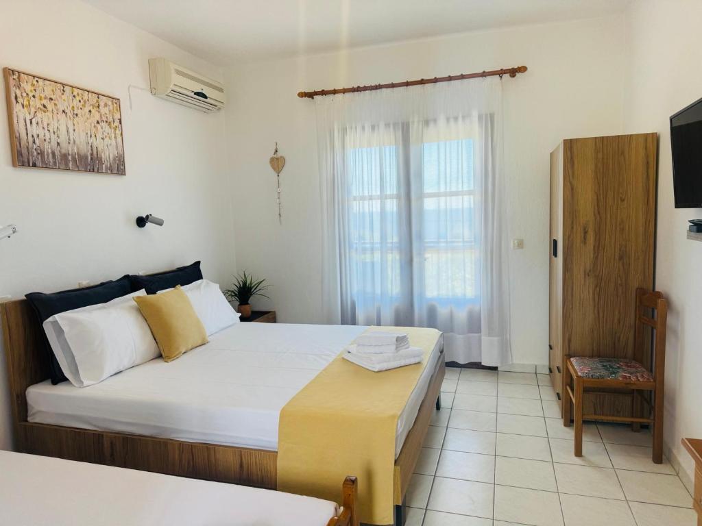 Letto o letti in una camera di Faidrahouse