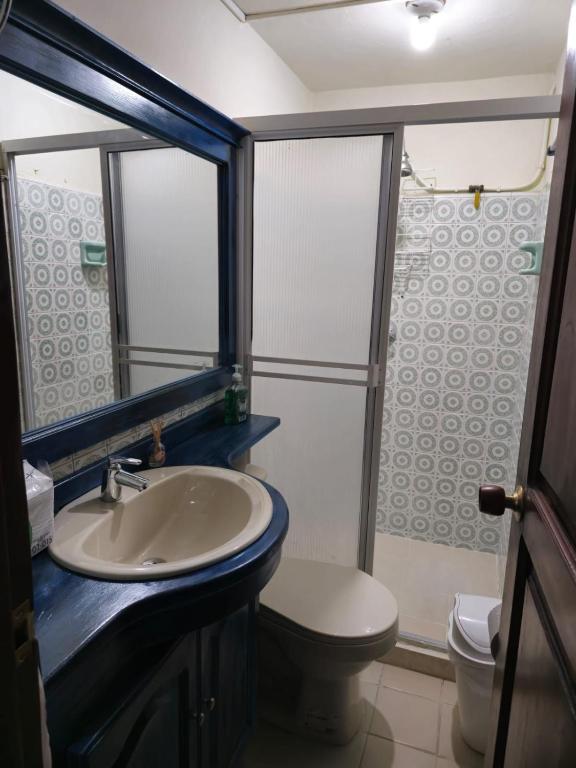 Vannituba majutusasutuses HOSTAL LA CASA DE LOS SUEÑOS