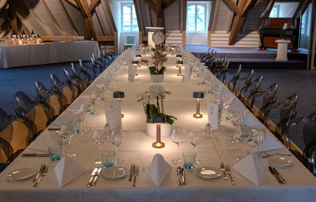 Restaurace v ubytování Boutique Hôtel de l'Ecu Vaudois