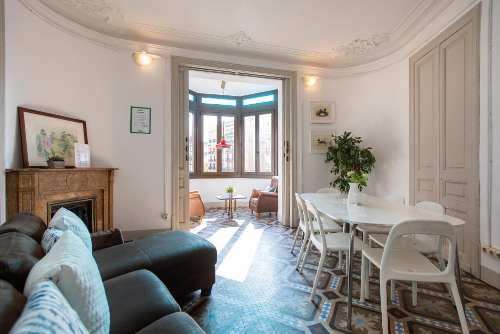 Posedenie v ubytovaní b21-Apartamento Modernista para Grupos
