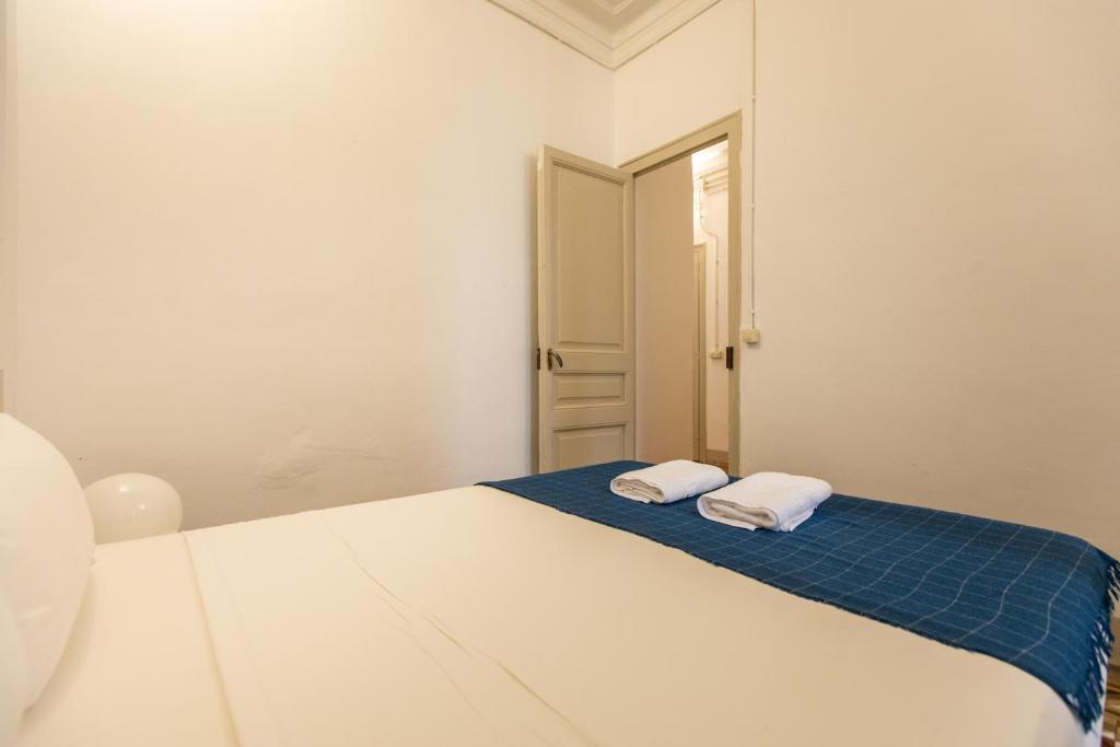 Posteľ alebo postele v izbe v ubytovaní b21-Apartamento Modernista para Grupos