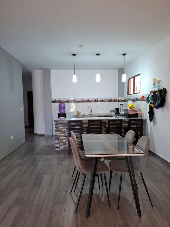 Kuchyň nebo kuchyňský kout v ubytování Casa Alexita