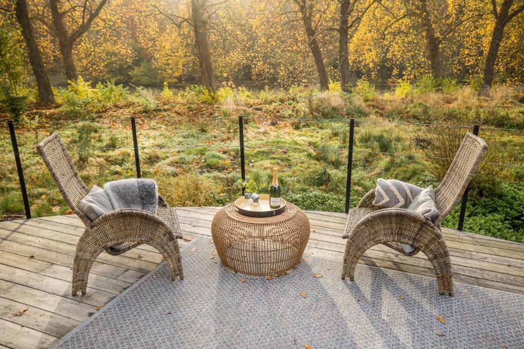Vrt pred nastanitvijo Luxury Glamping Room8 a private hideaway from Brussels