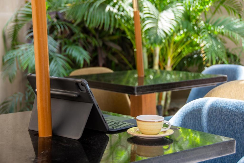 Posezení v ubytování Grau Business Hotel