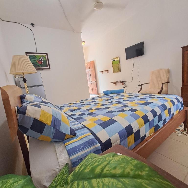 TV a/nebo společenská místnost v ubytování Hotel Georgi