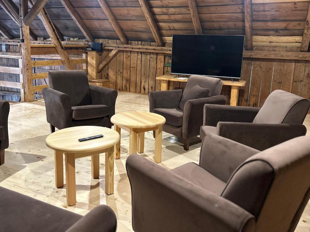 Setusvæði á Mazurska Zagroda - Żabi Rechot - dom - stodoła - jacuzi