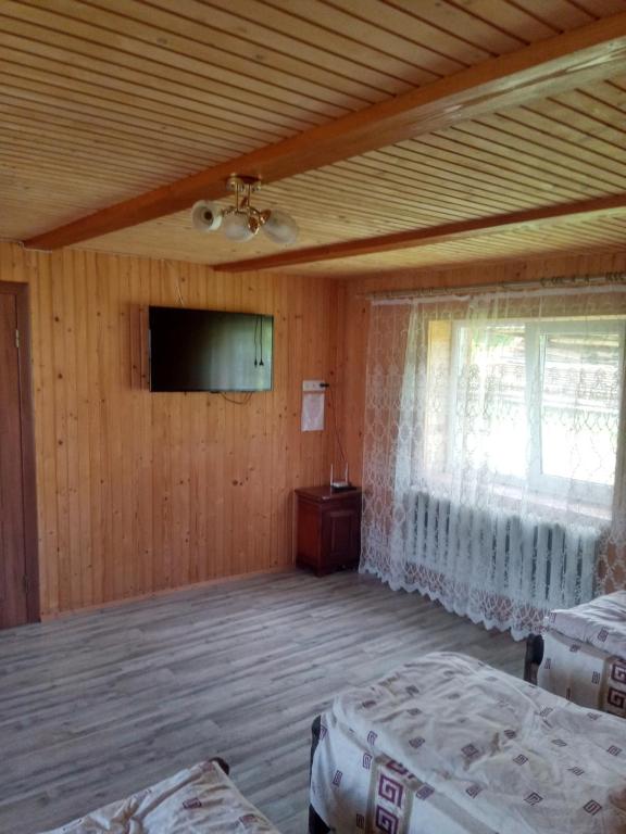 TV a/nebo společenská místnost v ubytování Sadyba u Vani