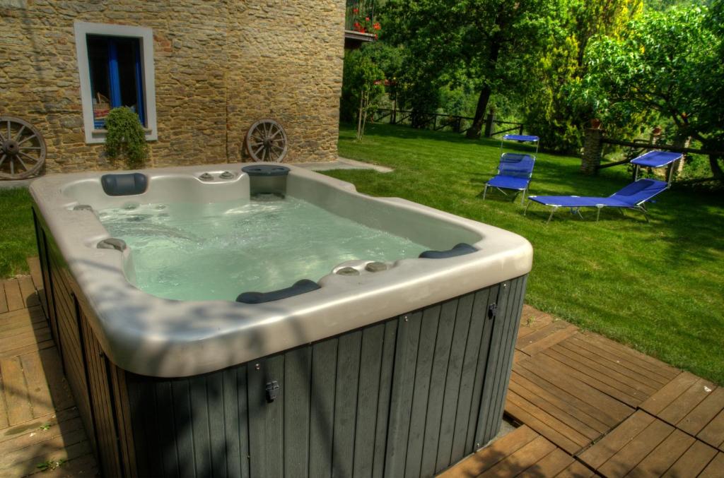 Zahrada ubytování B&B Il Sole Delle Rive