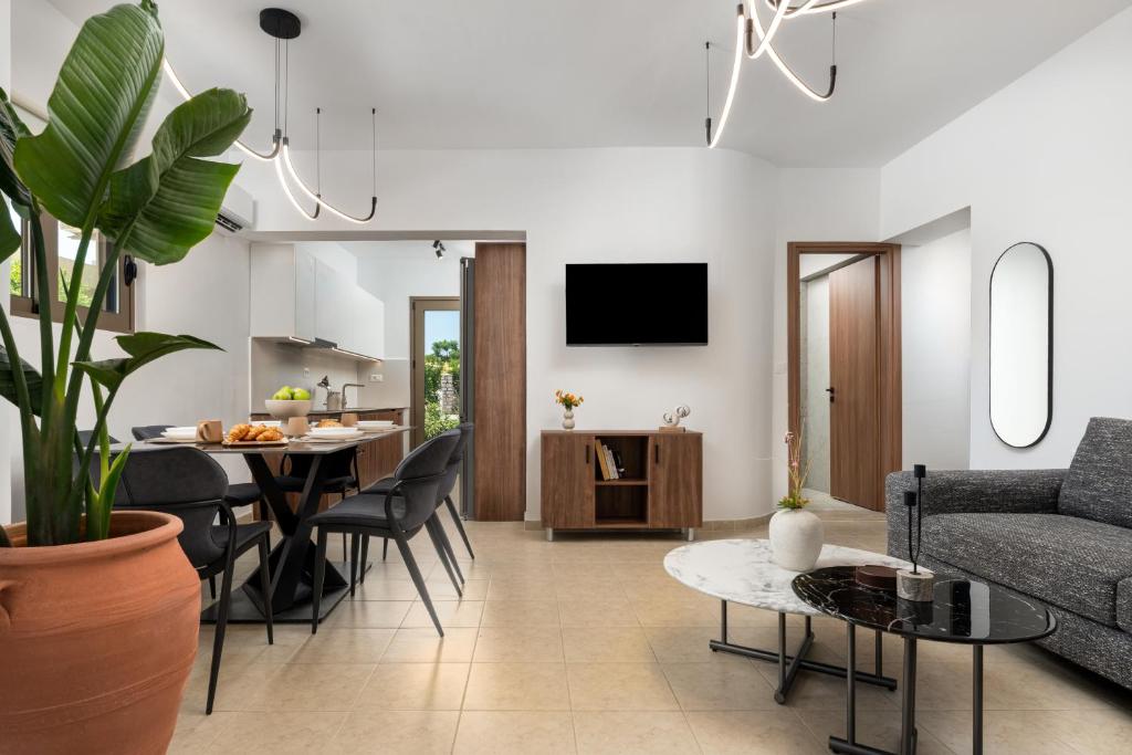 Μια τηλεόραση ή/και κέντρο ψυχαγωγίας στο Casa Stefania