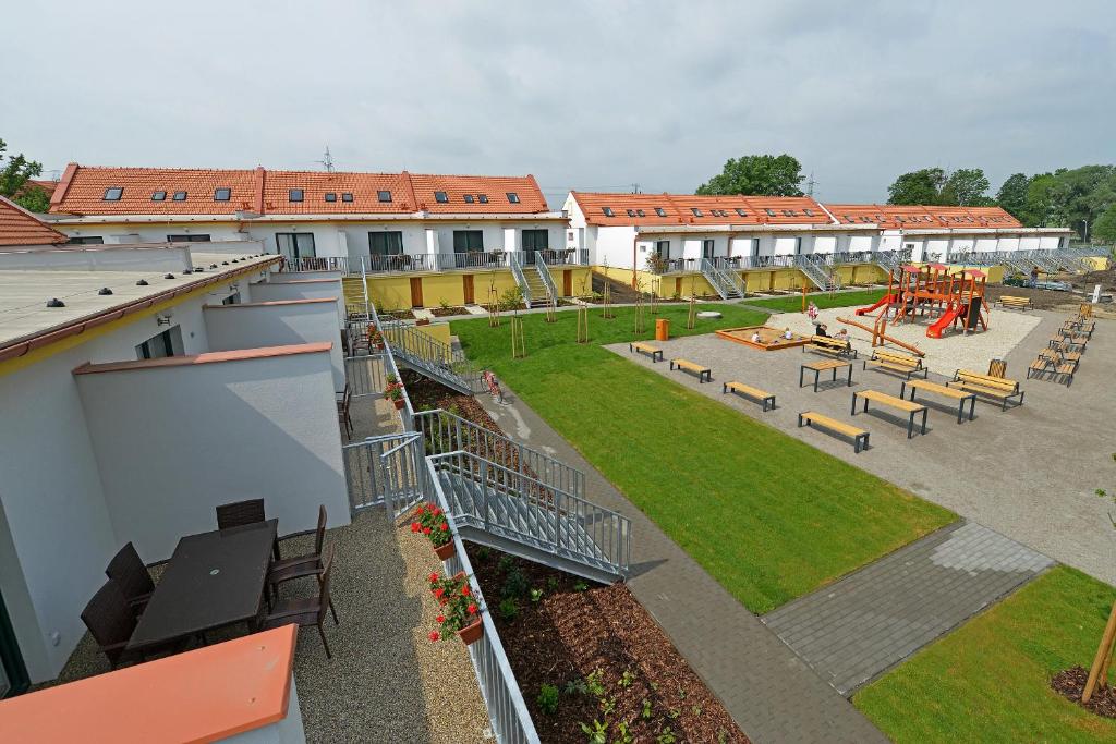 Budova, kde se apartmán nachází