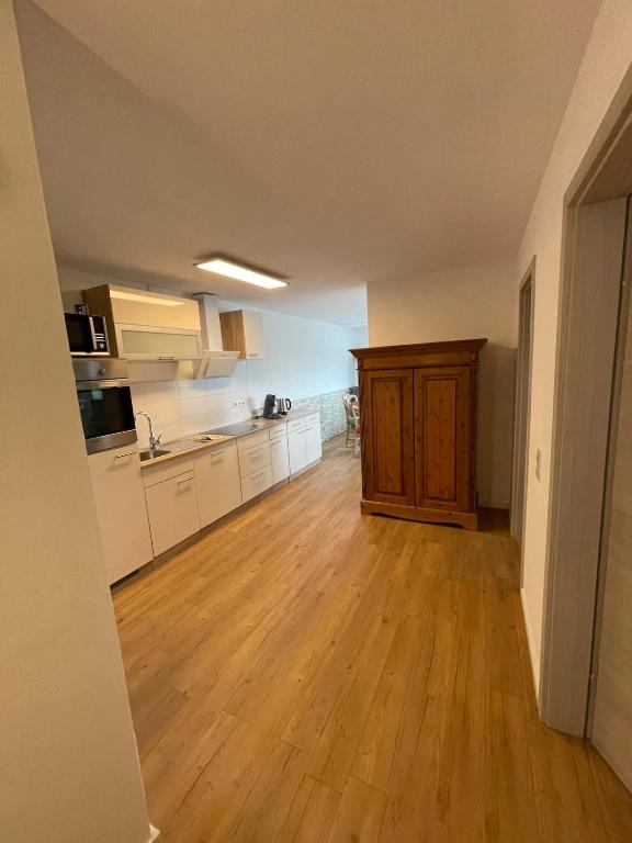 Η κουζίνα ή μικρή κουζίνα στο Ferienwohnung am Rande des Schwarzwalds