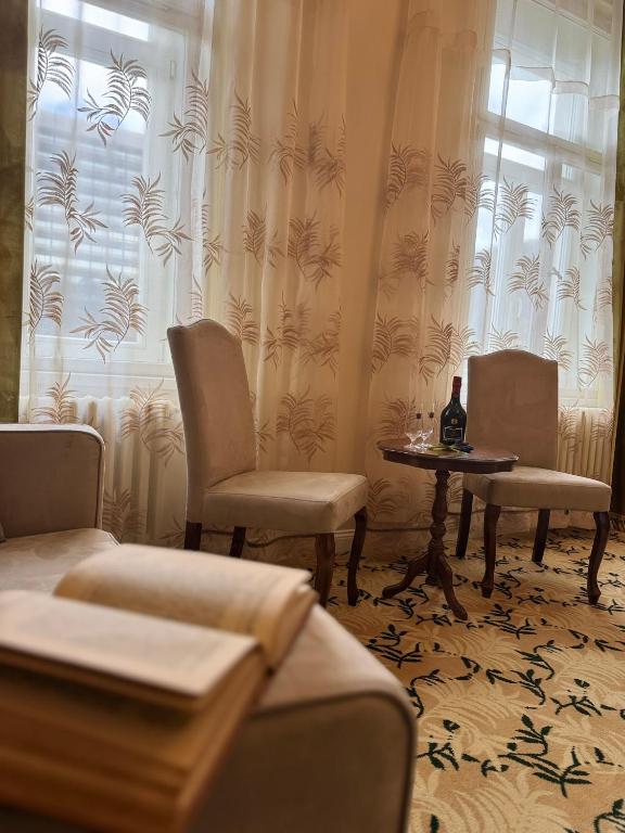 Posezení v ubytování Hotel Rudolf II Karlovy Vary